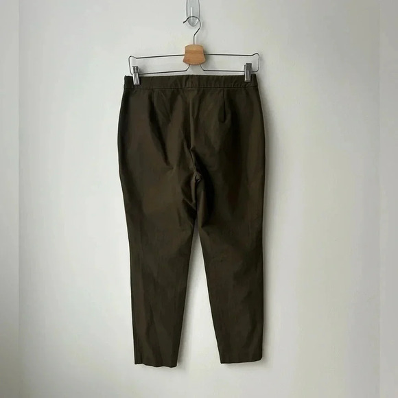 Theory green olive pull on pant - Picture 5 of 10